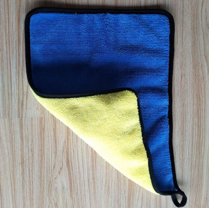 Two-color Couble-sided Car Dual-use Cleaning Car Wash Towel EcoVital Hub