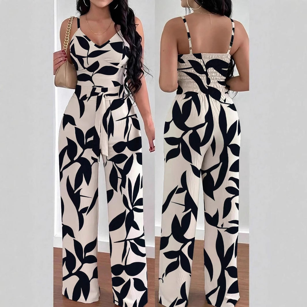 TikTok Fashion: Floral Print Jumpsuit Acme