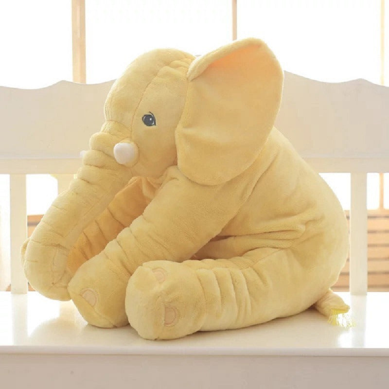 Soft Comfort Elephant Plush Toy Accompany Sleeping Baby Sleep Child Pillow Leather Shell EcoVital Hub