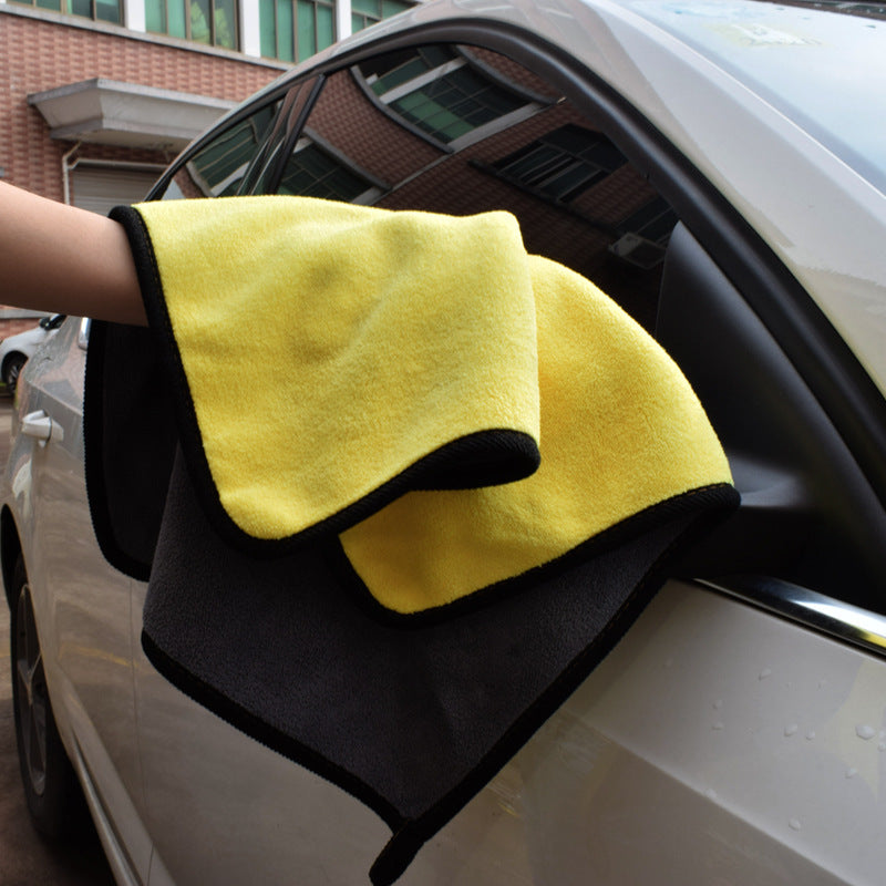 Two-color Couble-sided Car Dual-use Cleaning Car Wash Towel EcoVital Hub