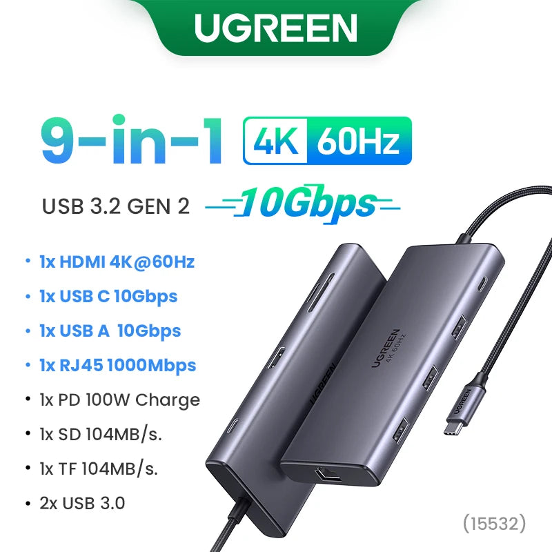 TechBoost USB-C Hub: Enhance Your Productivity - TikTok Tech