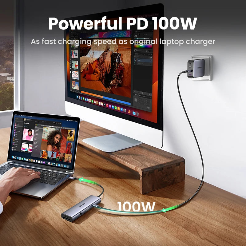 TechBoost USB-C Hub: Enhance Your Productivity - TikTok Tech