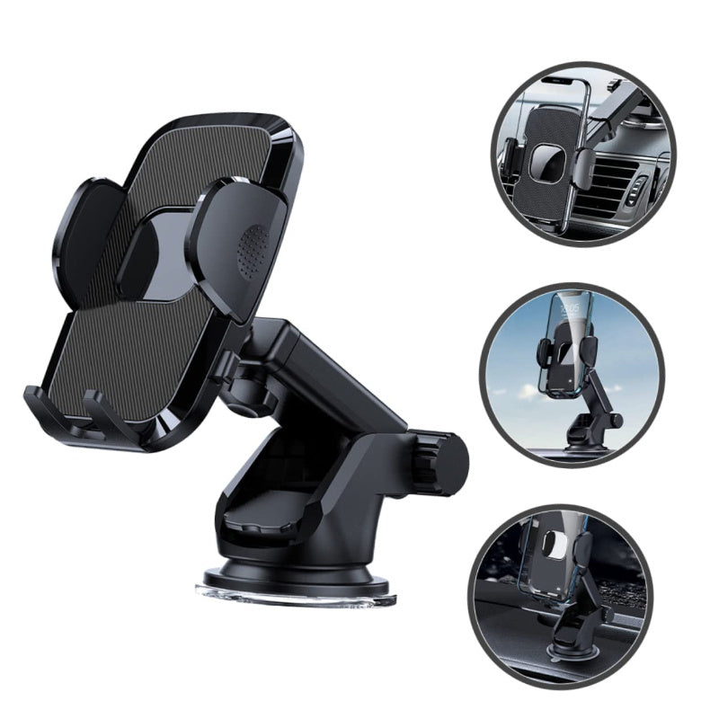 Multifunctional Car Phone Holder Windshield Gravity Sucker Mobile Phones Stand For IOS And Android Support Cellphone EcoVital Hub