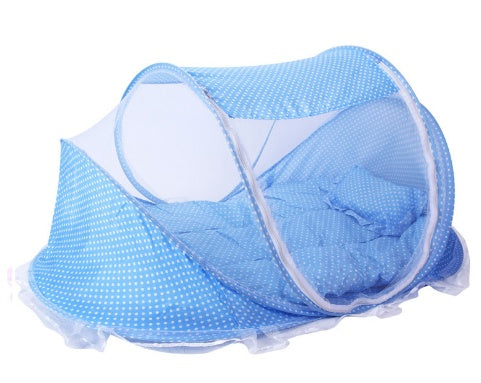 Foldable  Baby Bed Net With Pillow Net 2pieces Set Acme