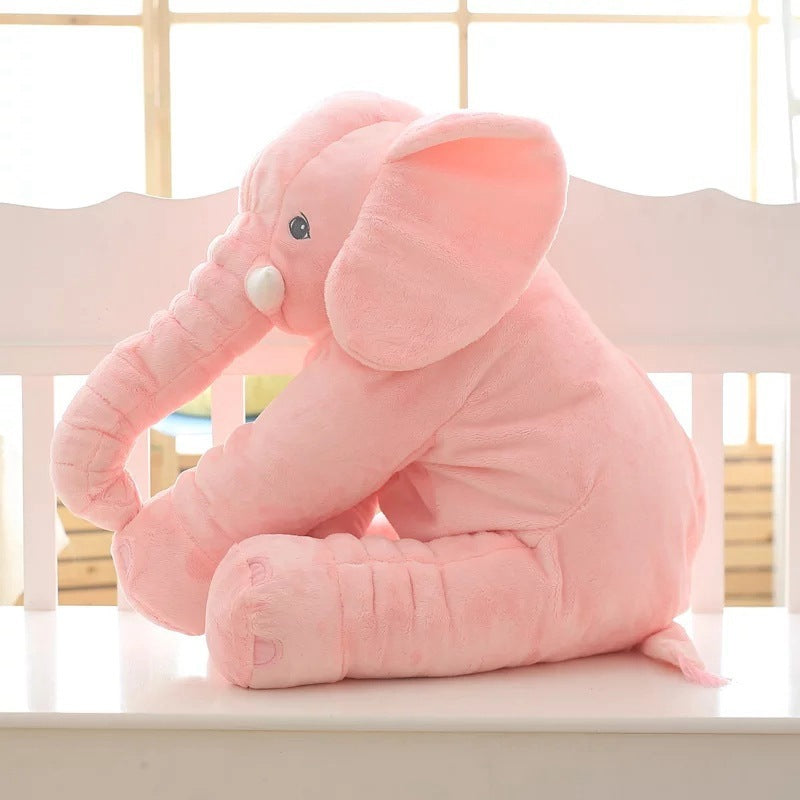 Soft Comfort Elephant Plush Toy  Accompany Sleeping Baby Sleep Child Pillow Leather Shell EcoVital Hub