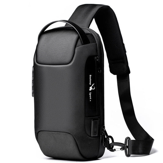 Men  Chest Bag Messenger Bag Anti-theft Shoulder Bags Chest Bag Pack For Male EcoVital Hub
