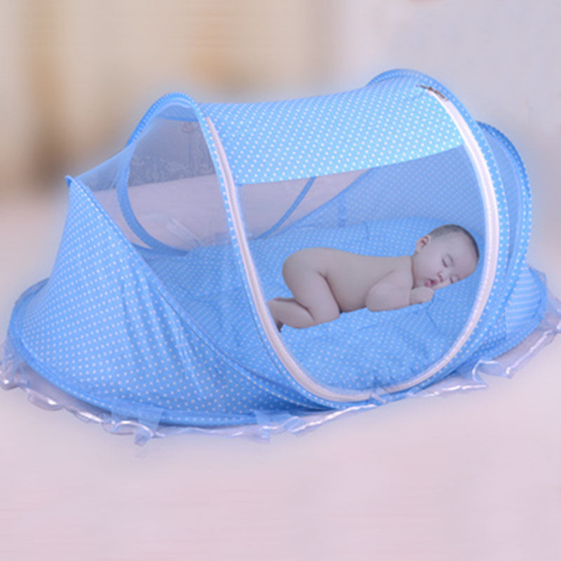 Foldable  Baby Bed Net With Pillow Net 2pieces Set Acme