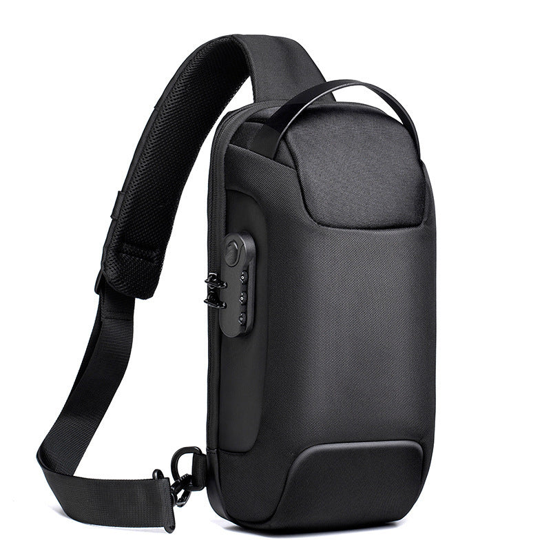 Men  Chest Bag Messenger Bag Anti-theft Shoulder Bags Chest Bag Pack For Male EcoVital Hub