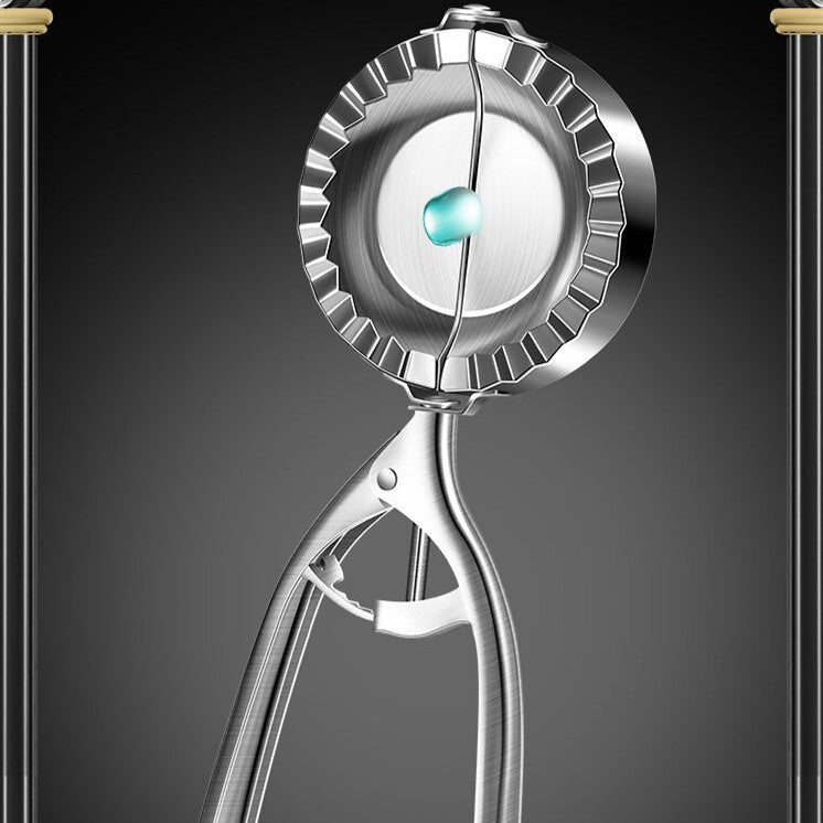 Kitchen Dumpling Mold Stainless Steel Dumpling Machine Pressing Home Baking Tool Skin Press Tool Dumpling Noodle Manual Kitchen Gadgets EcoVital Hub