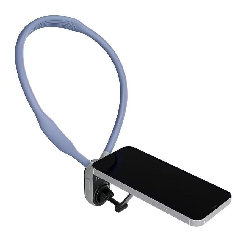 Silicone Phone Magnetic Neck Mount Quick Release Hold For Phone Magsafe Magnetic Suction Cell Phone Neck Hanging Bracket EcoVital Hub