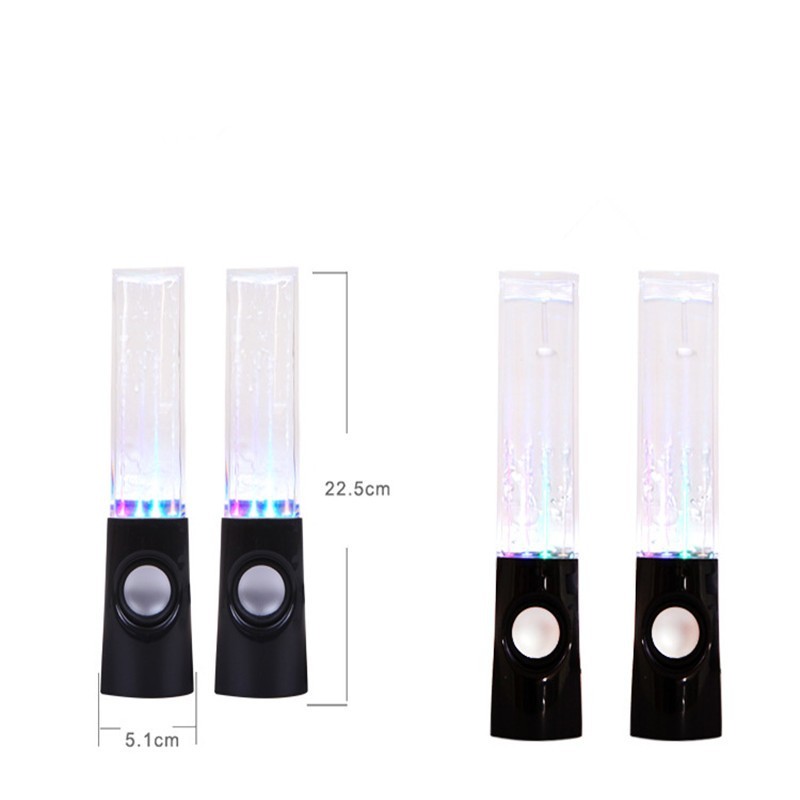 TikTok Party Speaker: Wireless Dancing Water Speaker LED Light Fountain Speaker Acme