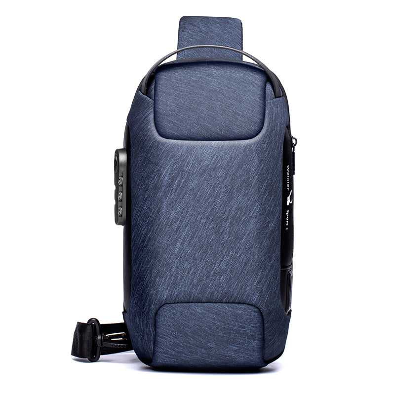 Men  Chest Bag Messenger Bag Anti-theft Shoulder Bags Chest Bag Pack For Male EcoVital Hub