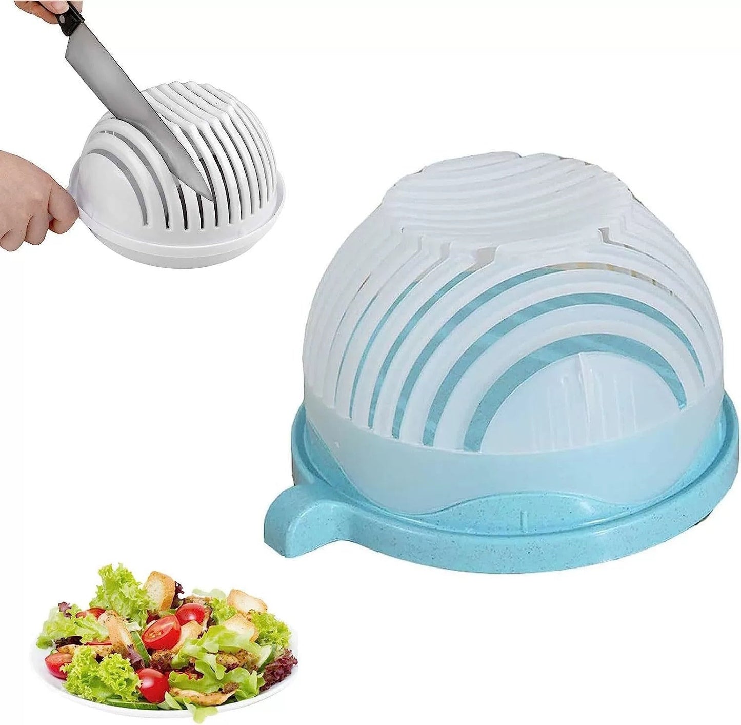 Creative Salad Cutter Fruit and Vegetable Cutter EcoVital Hub
