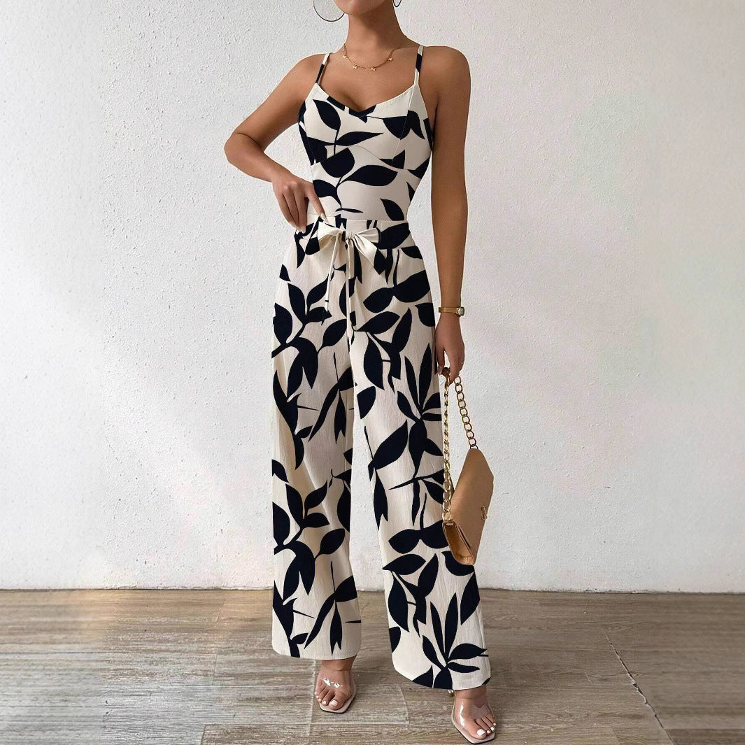 TikTok Fashion: Floral Print Jumpsuit Acme