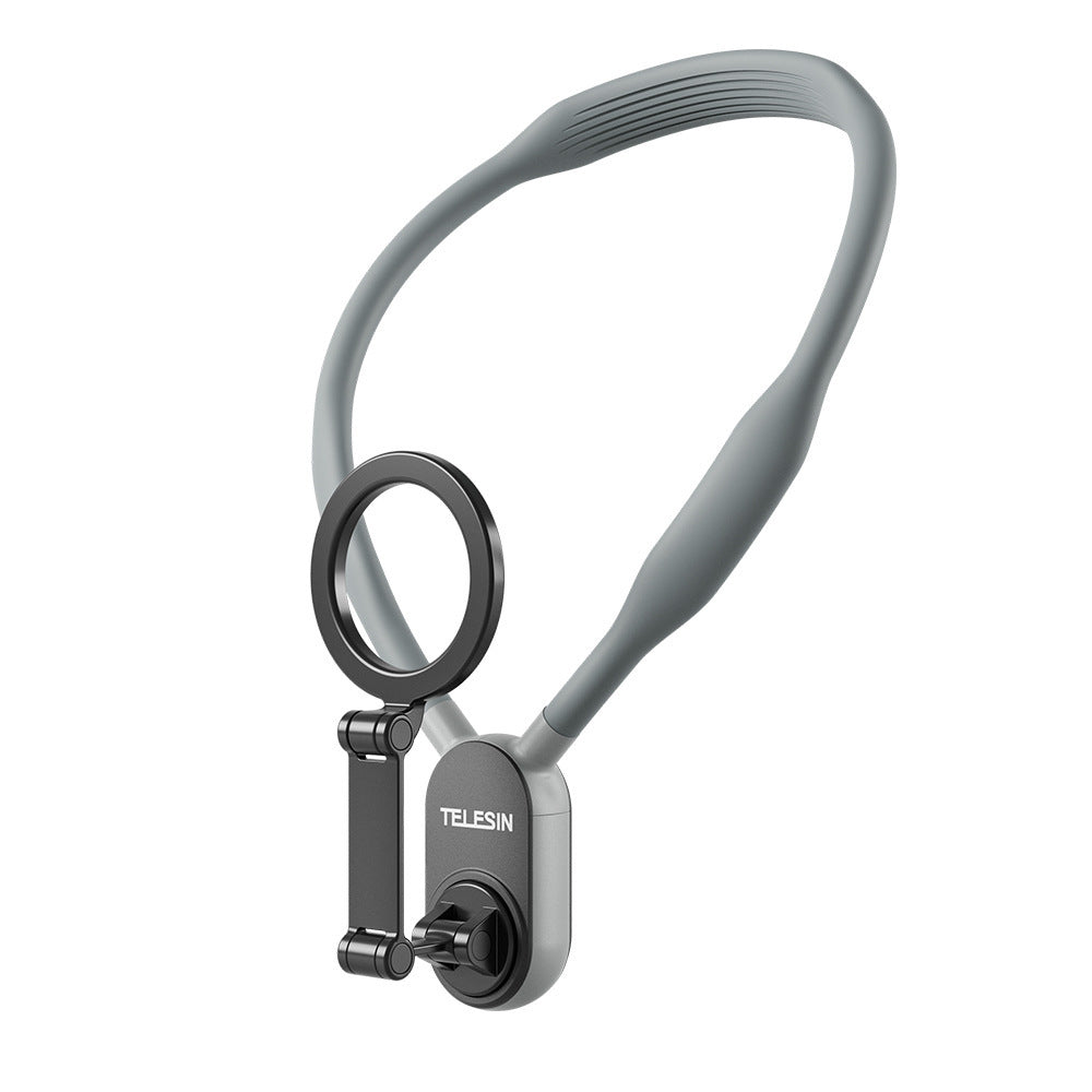 Silicone Phone Magnetic Neck Mount Quick Release Hold For Phone Magsafe Magnetic Suction Cell Phone Neck Hanging Bracket EcoVital Hub