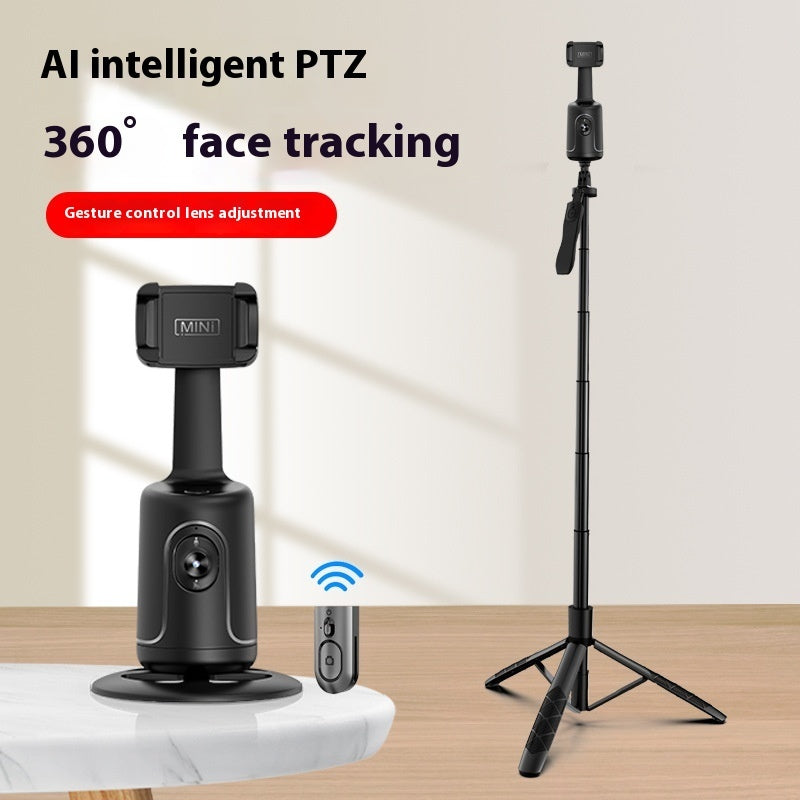 360 Auto Face Tracking Gimbal AI Smart Gimbal Face Tracking Auto Phone Holder For Smartphone Video Vlog Live Stabilizer Tripod EcoVital Hub