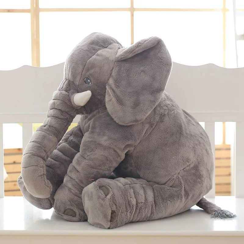Soft Comfort Elephant Plush Toy  Accompany Sleeping Baby Sleep Child Pillow Leather Shell EcoVital Hub