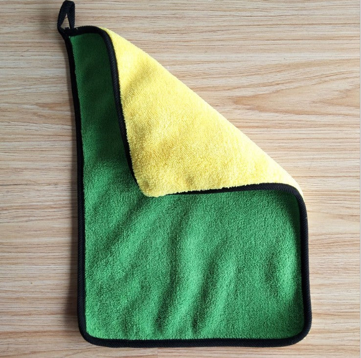 Two-color Couble-sided Car Dual-use Cleaning Car Wash Towel EcoVital Hub