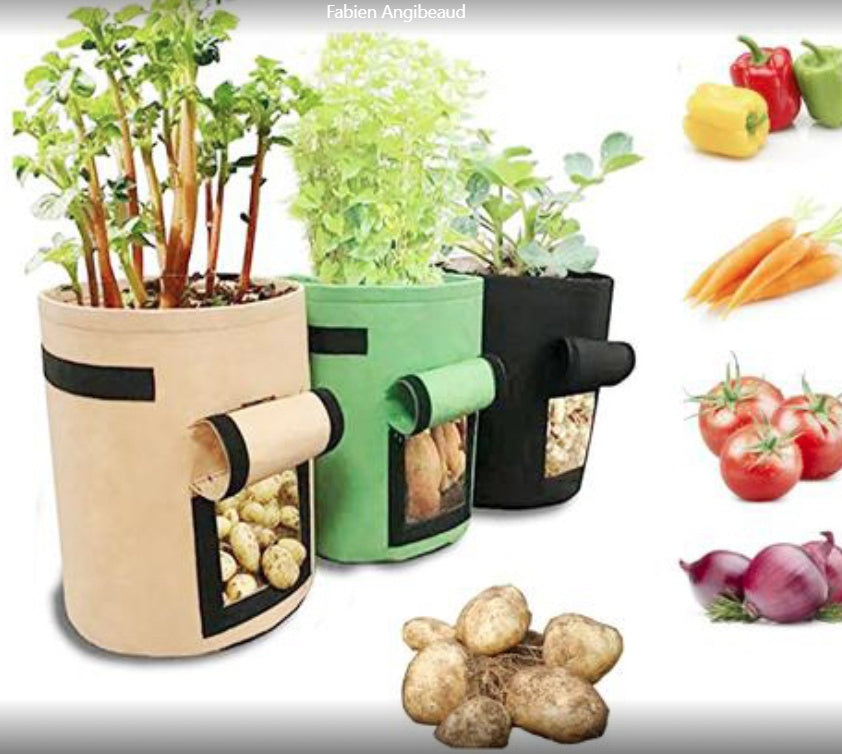 Breathable Potato Tomato Vegetable Plant Growth Bag EcoVital Hub