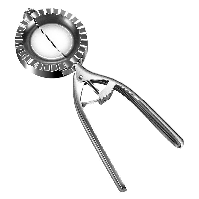 Kitchen Dumpling Mold Stainless Steel Dumpling Machine Pressing Home Baking Tool Skin Press Tool Dumpling Noodle Manual Kitchen Gadgets EcoVital Hub