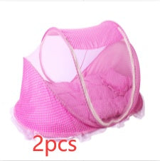 Foldable  Baby Bed Net With Pillow Net 2pieces Set Acme