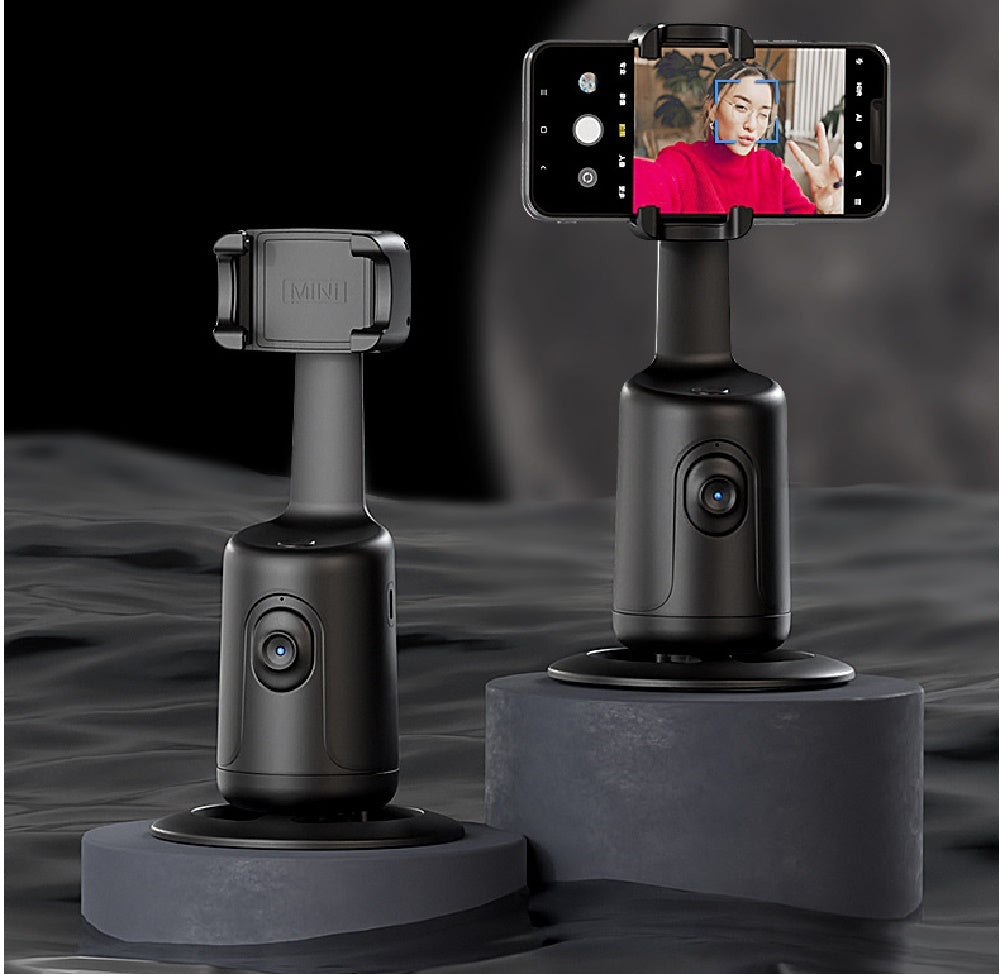 360 Auto Face Tracking Gimbal AI Smart Gimbal Face Tracking Auto Phone Holder For Smartphone Video Vlog Live Stabilizer Tripod EcoVital Hub