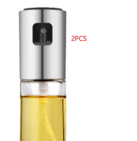 BBQ Healthy Kitchen Cooking Oil Vinegar Spray Bottle Push Type Oil Spray BottlePump Oil Tank Leakproof BBQ Sprayer BBQ Tools Kitchen Gadgets EcoVital Hub