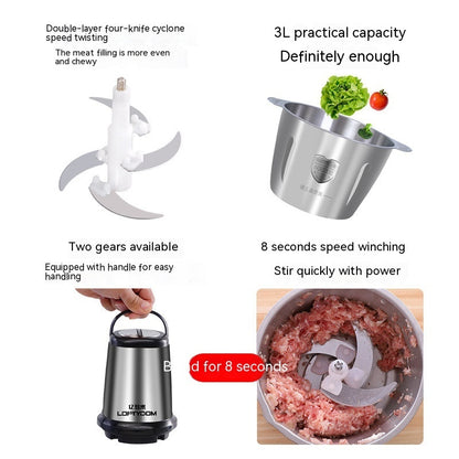 VIRAL COOKING: Electric Meat Grinder for Home Cooks