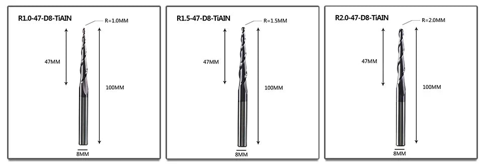 DIY Maker's Dream: Taper Ball Nose End Mill CutterDIY tools EcoVital Hub