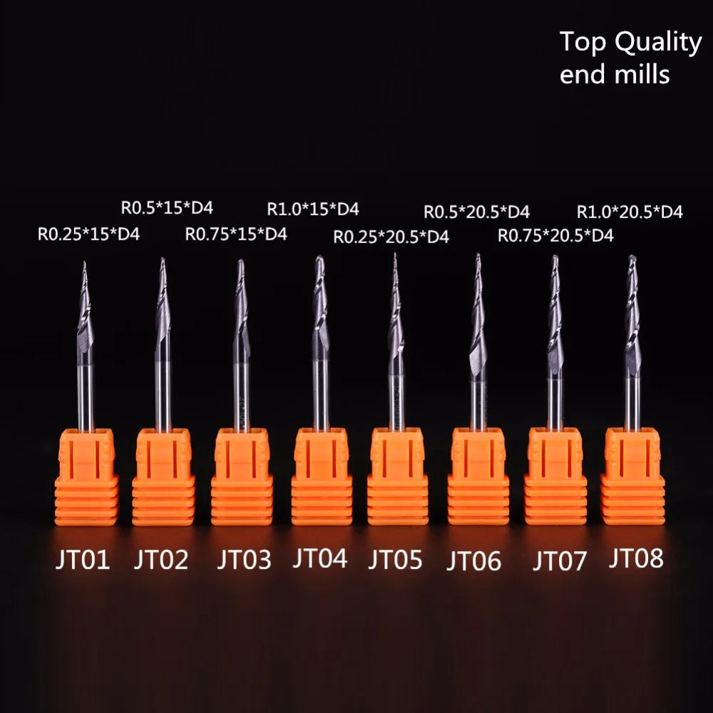 DIY Maker's Dream: Taper Ball Nose End Mill CutterDIY tools EcoVital Hub