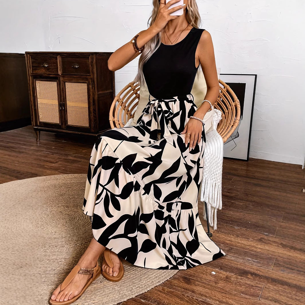 spring fashion Spring/Summer Fashion Print Dress - Trendy & Stylish EcoVital Hub