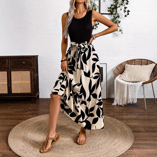 spring fashion Spring/Summer Fashion Print Dress - Trendy & Stylish EcoVital Hub