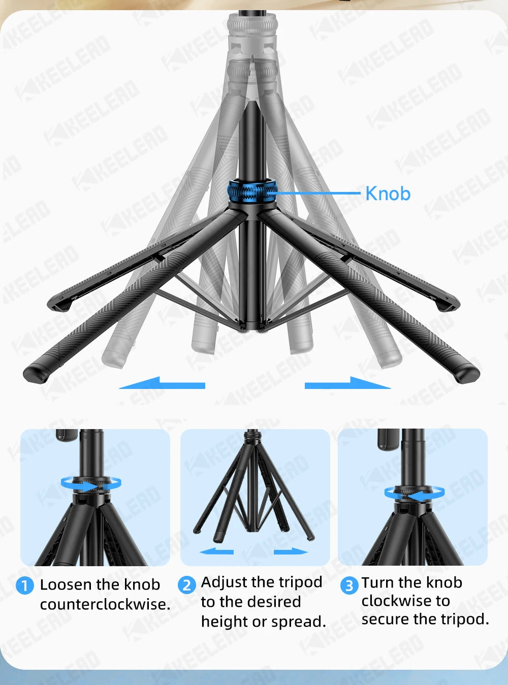 TikTok Creator's Ultimate Tool: 360°Auto-Rotation Shooting TripodTikTok creator Tool EcoVital Hub