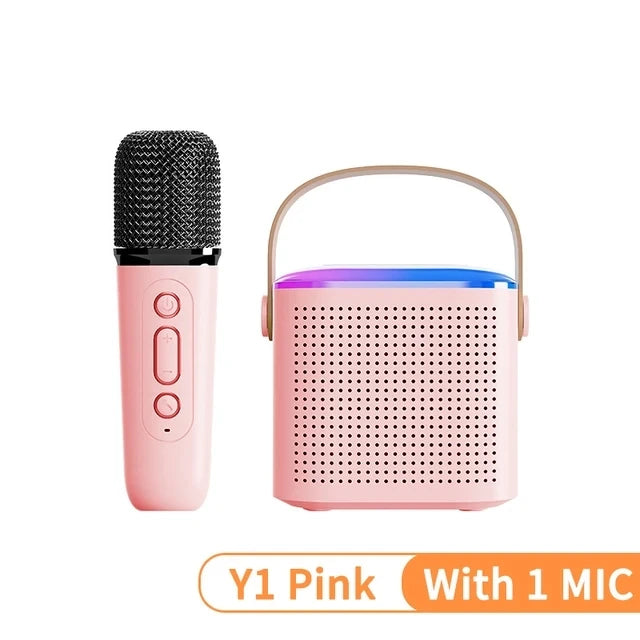 TikTok Karaoke: Portable Wireless Bluetooth Speaker With Microphone EcoVital Hub