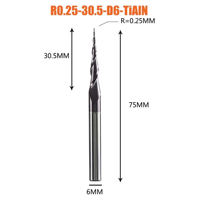 DIY Maker's Dream: Taper Ball Nose End Mill CutterDIY tools EcoVital Hub