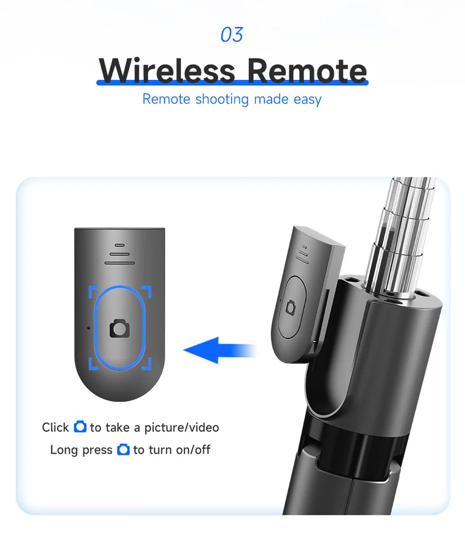 TikTok Live Broadcast Mini Selfie Stick Tripod Stand - Perfect for Mobile Content Creators EcoVital Hub