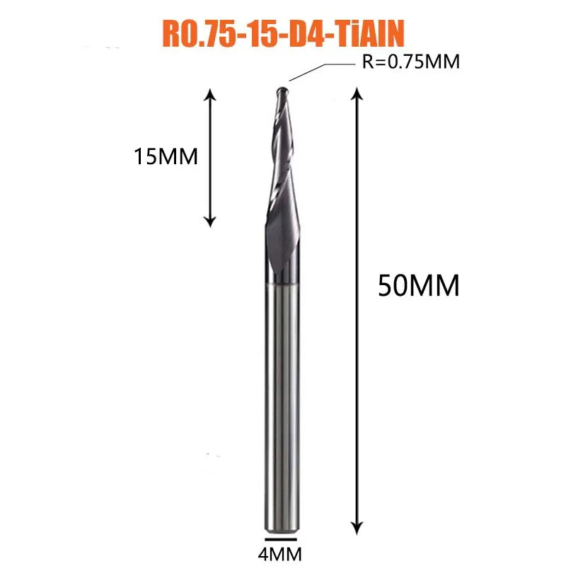 DIY Maker's Dream: Taper Ball Nose End Mill CutterDIY tools EcoVital Hub
