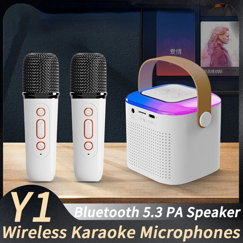 TikTok Karaoke: Portable Wireless Bluetooth Speaker With Microphone EcoVital Hub