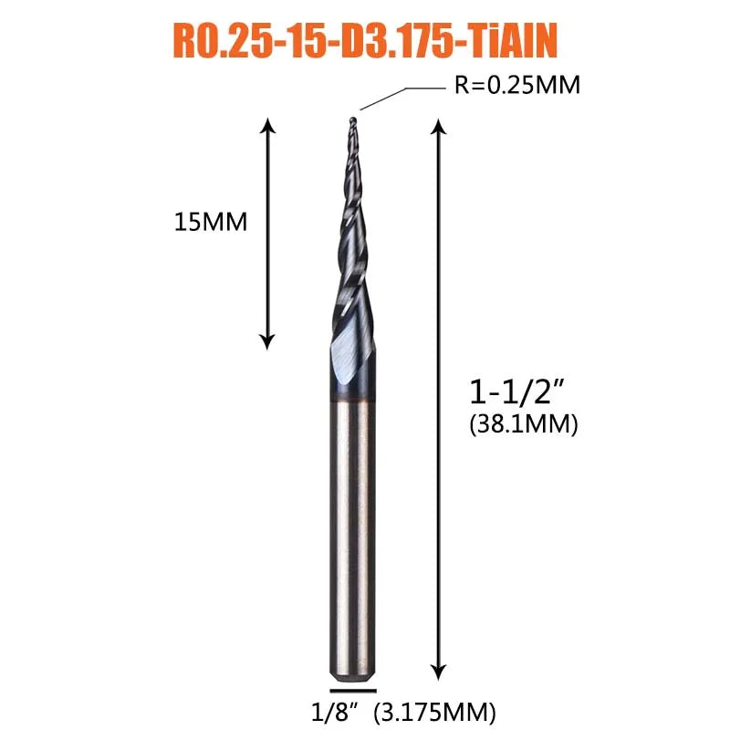 DIY Maker's Dream: Taper Ball Nose End Mill CutterDIY tools EcoVital Hub