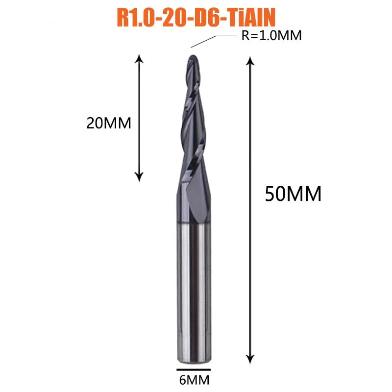 DIY Maker's Dream: Taper Ball Nose End Mill CutterDIY tools EcoVital Hub