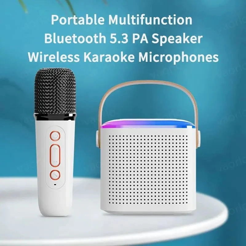 TikTok Karaoke: Portable Wireless Bluetooth Speaker With Microphone EcoVital Hub