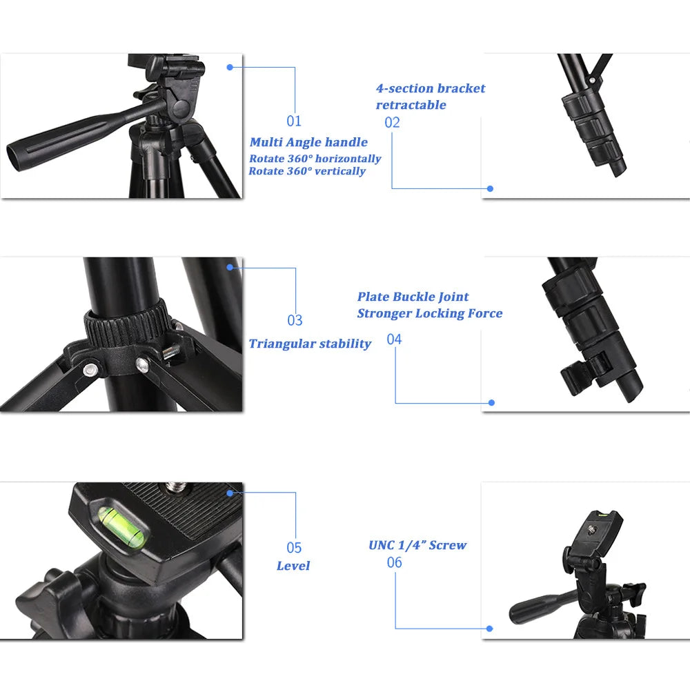 TikTok Creator's Dream Tripod - Stability & Precision for Phone Video Recording TikTok tripod EcoVital Hub
