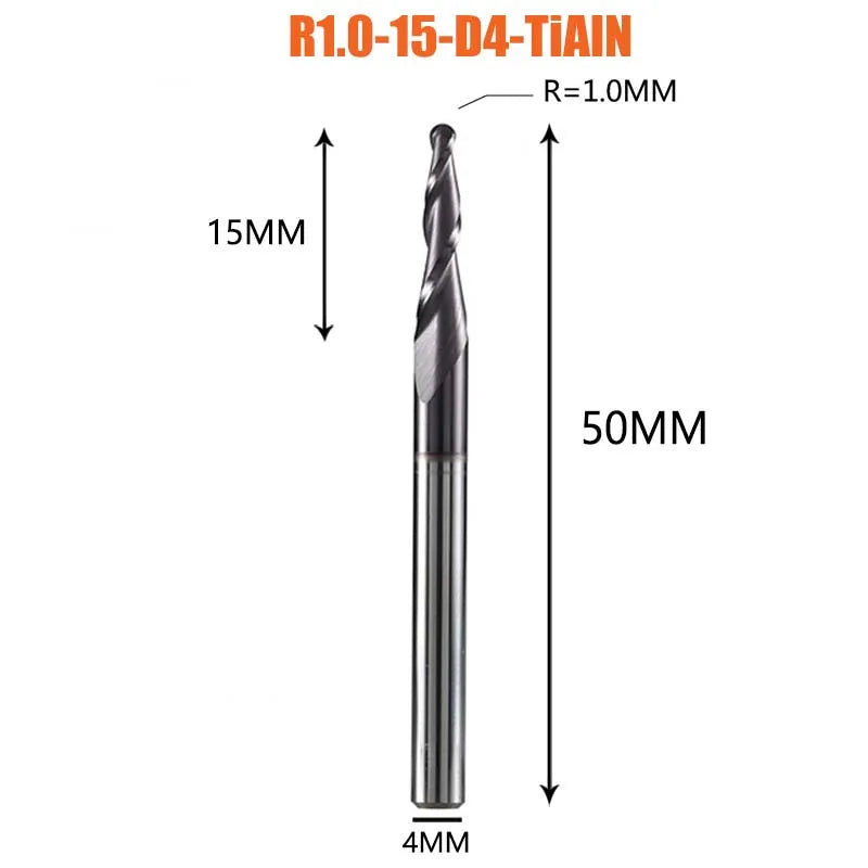 DIY Maker's Dream: Taper Ball Nose End Mill CutterDIY tools EcoVital Hub