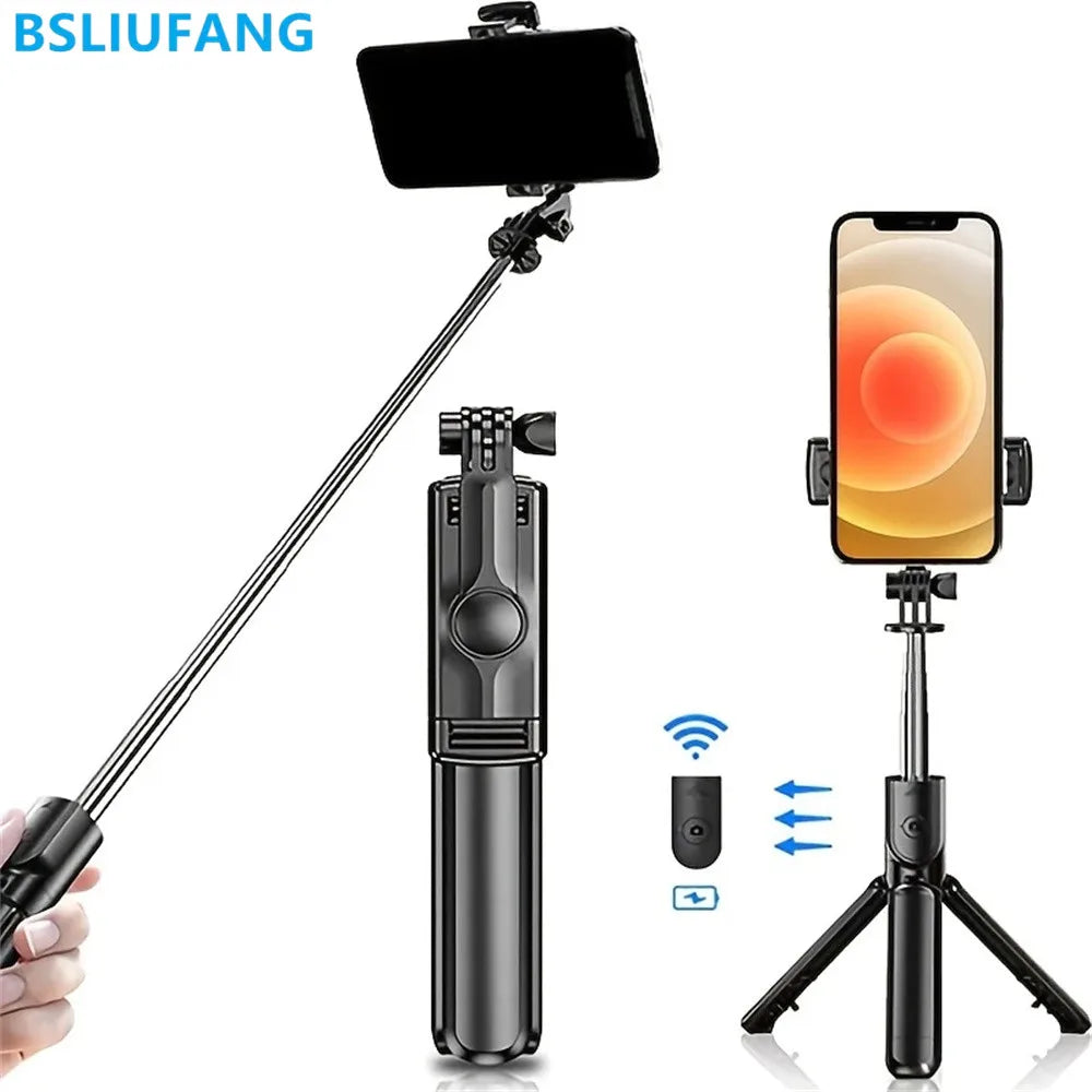 TikTok Creator's Wireless Selfie Stick Tripod - Viral Content Made Easy EcoVital Hub