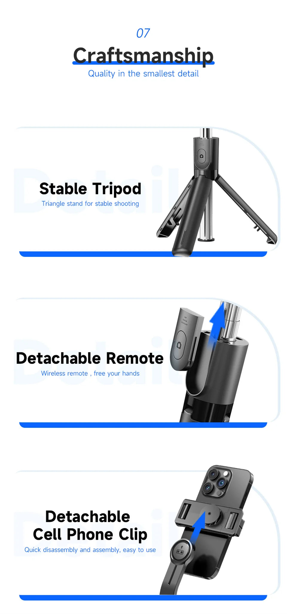 TikTok Live Broadcast Mini Selfie Stick Tripod Stand - Perfect for Mobile Content Creators EcoVital Hub