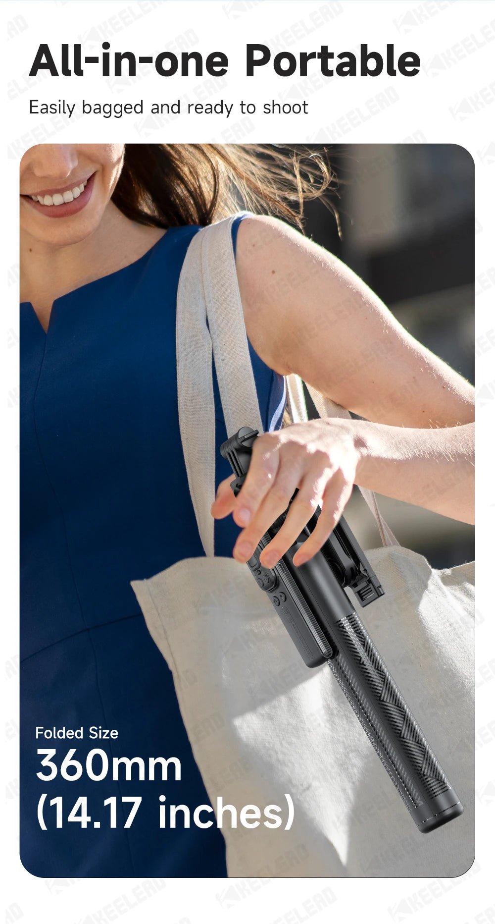 TikTok Creator's Ultimate Tool: 360°Auto-Rotation Shooting TripodTikTok creator Tool EcoVital Hub