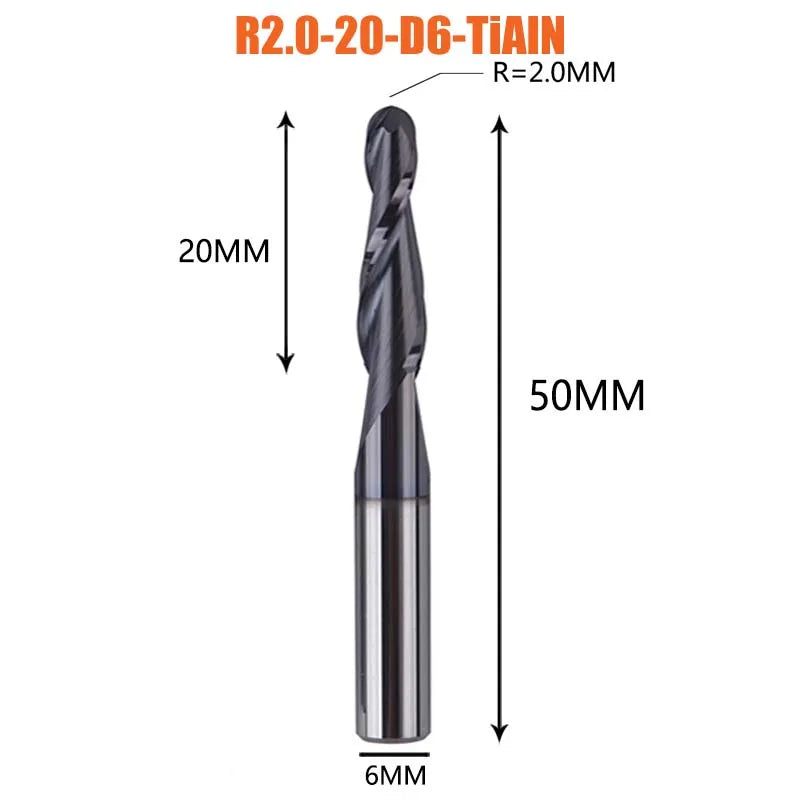 DIY Maker's Dream: Taper Ball Nose End Mill CutterDIY tools EcoVital Hub