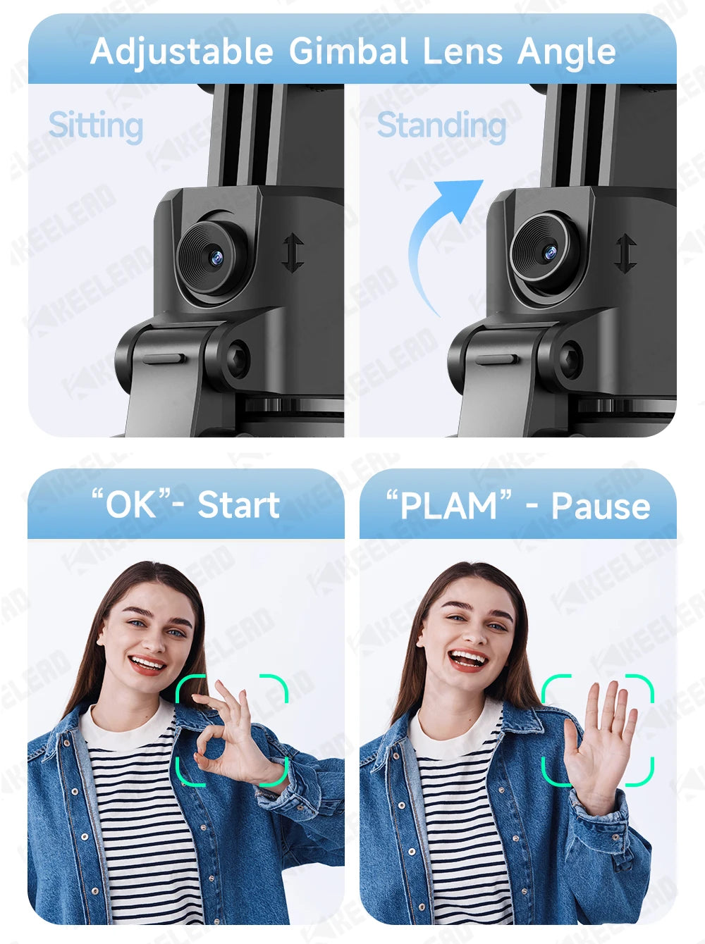 TikTok Creator's Ultimate Tool: 360°Auto-Rotation Shooting TripodTikTok creator Tool EcoVital Hub