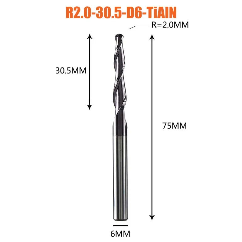 DIY Maker's Dream: Taper Ball Nose End Mill CutterDIY tools EcoVital Hub