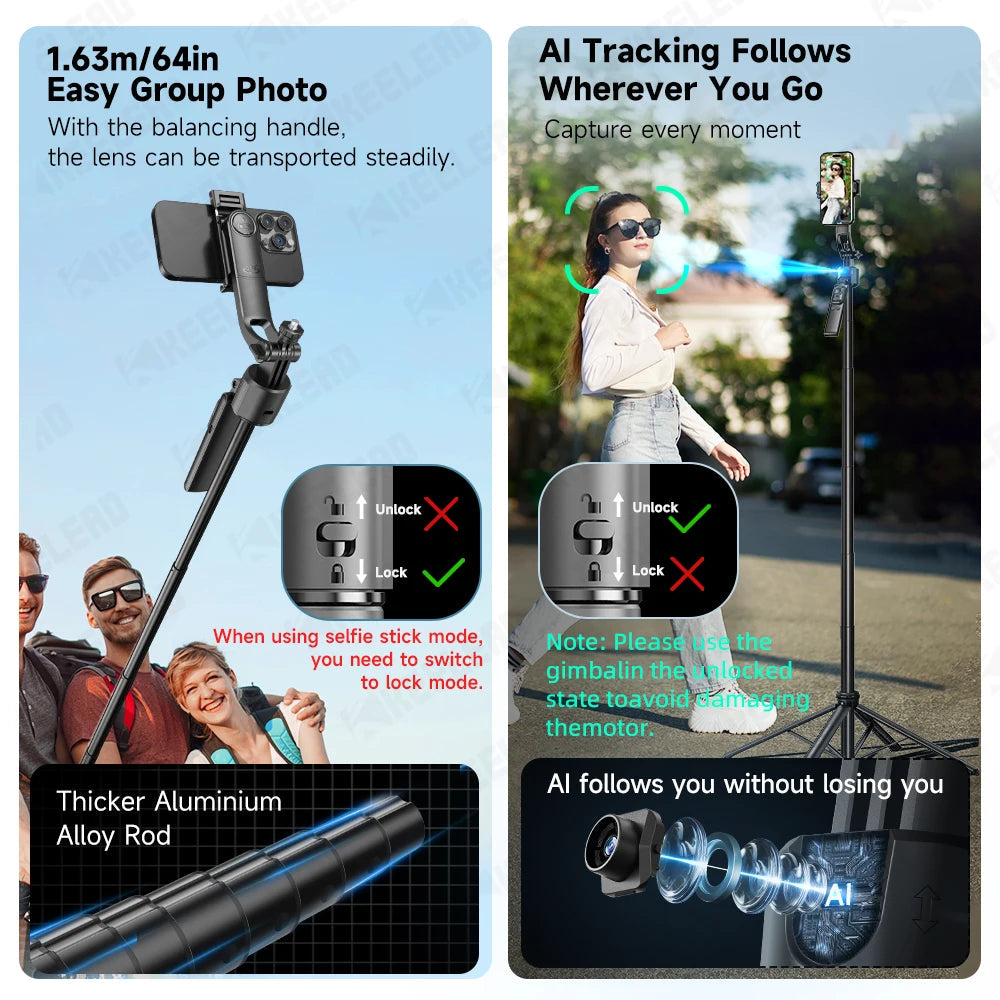 TikTok Creator's Ultimate Tool: 360°Auto-Rotation Shooting TripodTikTok creator Tool EcoVital Hub